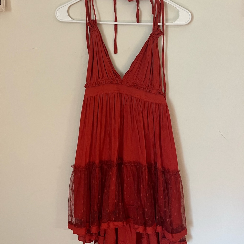 Red Swing Dress